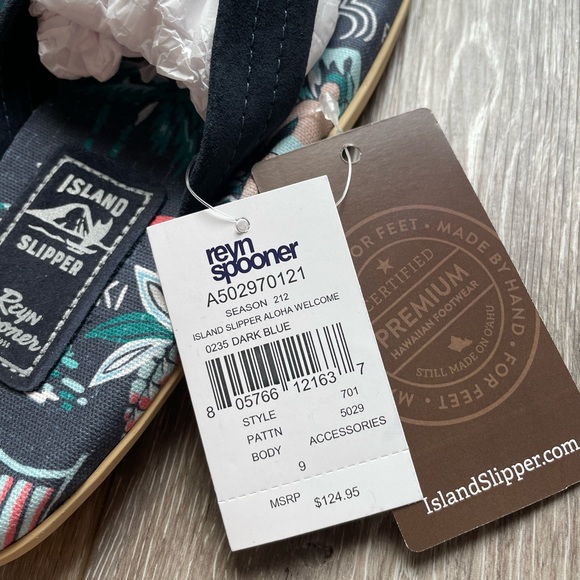 NWT Reyn Spooner Island Slipper Sandals Flip Flops - Men’s Size 7 - Picture 6 of 6